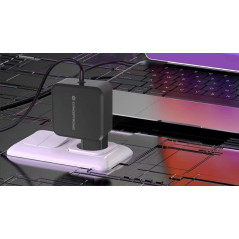 CARGADOR 100W GAN CONCEPTRONIC PARED USB-C INTEGRA