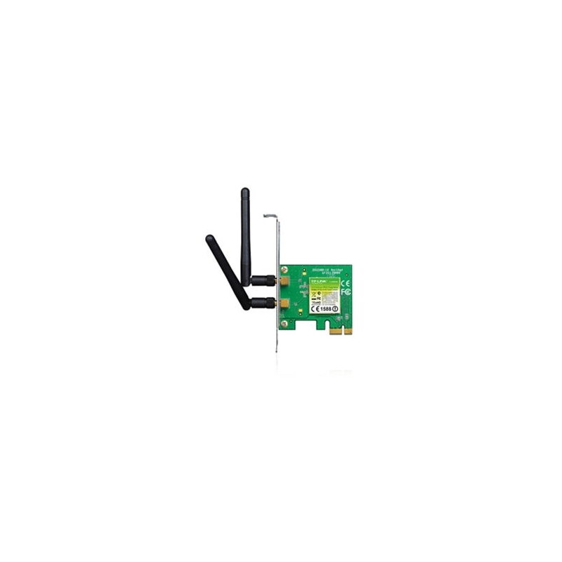 TPLINK TL-WN881ND - Adaptador de red - PCI-e - 802.11n/b/g 300 Mbps - 802.11b, 802.11g, 802.11n