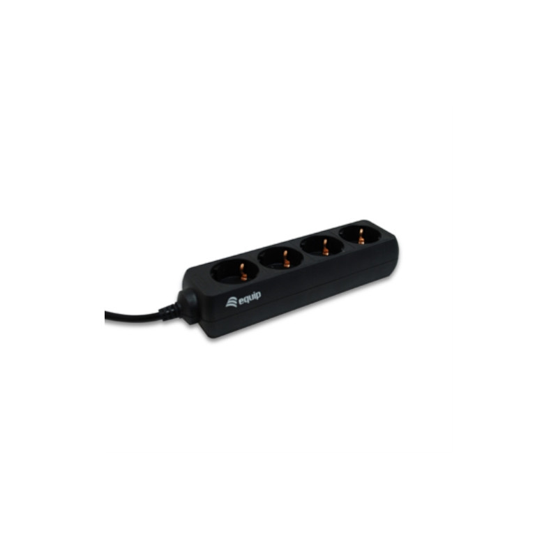 Equip - Regleta 4 tomas especial SAIS - conector IEC macho - 1.1M