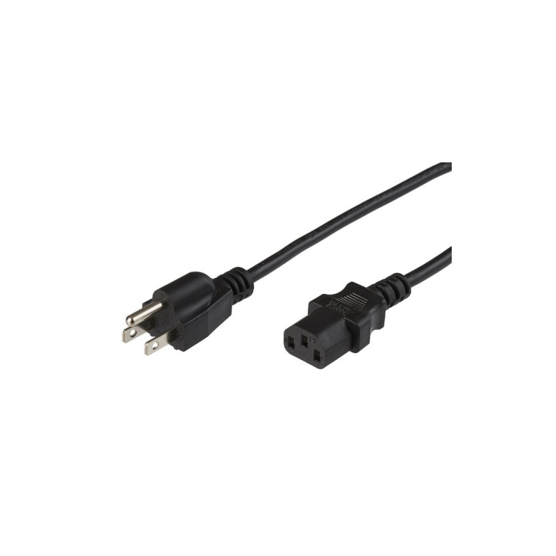 MicroConnect Power Cord US Type B - C13, 1.8m NEMA5-15P a C13