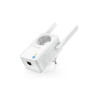 TPLINK - Amplificador de señal TL-WA860RE Wireless N 300Mbps - toma de corriente adicional - antenas externas alta ganacia