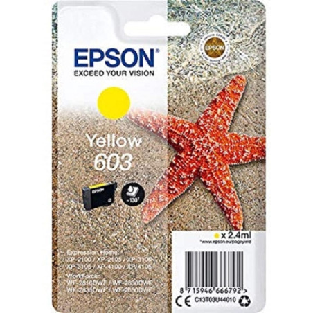 EPSON CARTUCHO AMARILLO EPSON 603 - ESTRELLA MAR