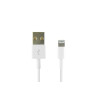 CABLE USB-A 2.0 LIGHTNING MFI 1 M 3GO