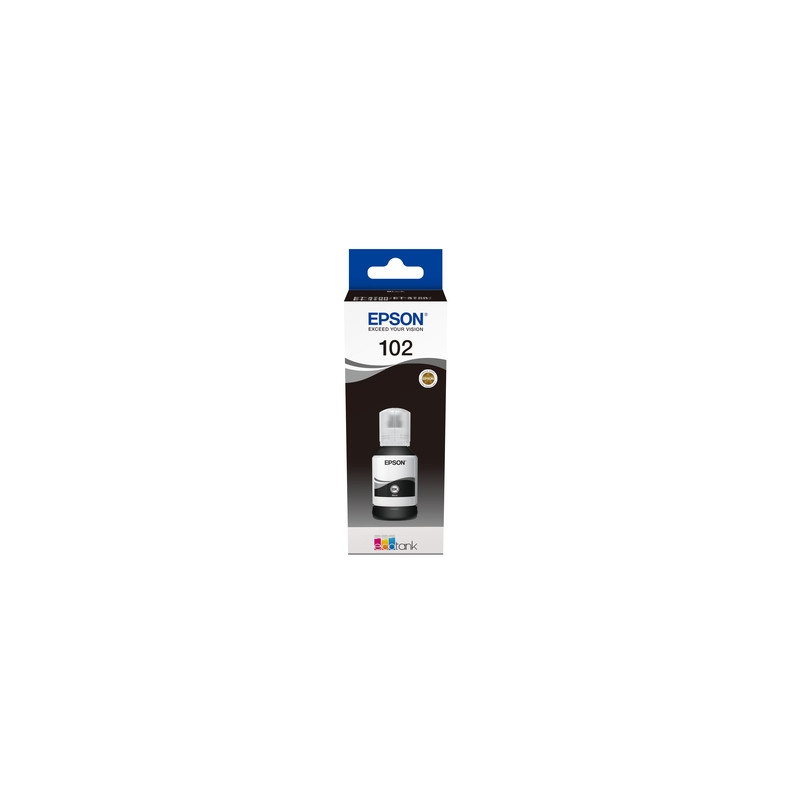 EPSON 102 EcoTank Black ink bottle ET-2700/ ET-2750/ET-3700 /ET-3750 /ET4750