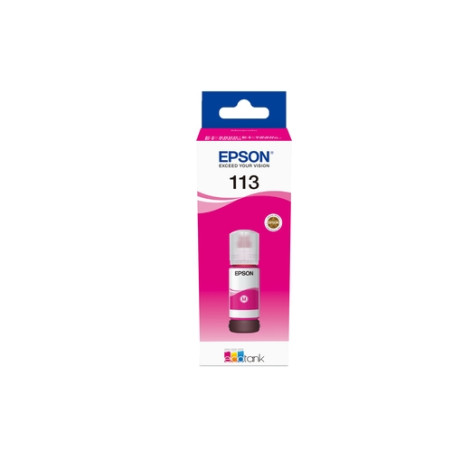 EPSON TINTA BOTE MAGENTA ECOTANK ET-5850, ET-5800, ET-16650, ET-16600, ET-5880, ET-5170 - N 113