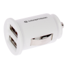 CARGADOR 2X USB POWER2GO COCHE BLANCO